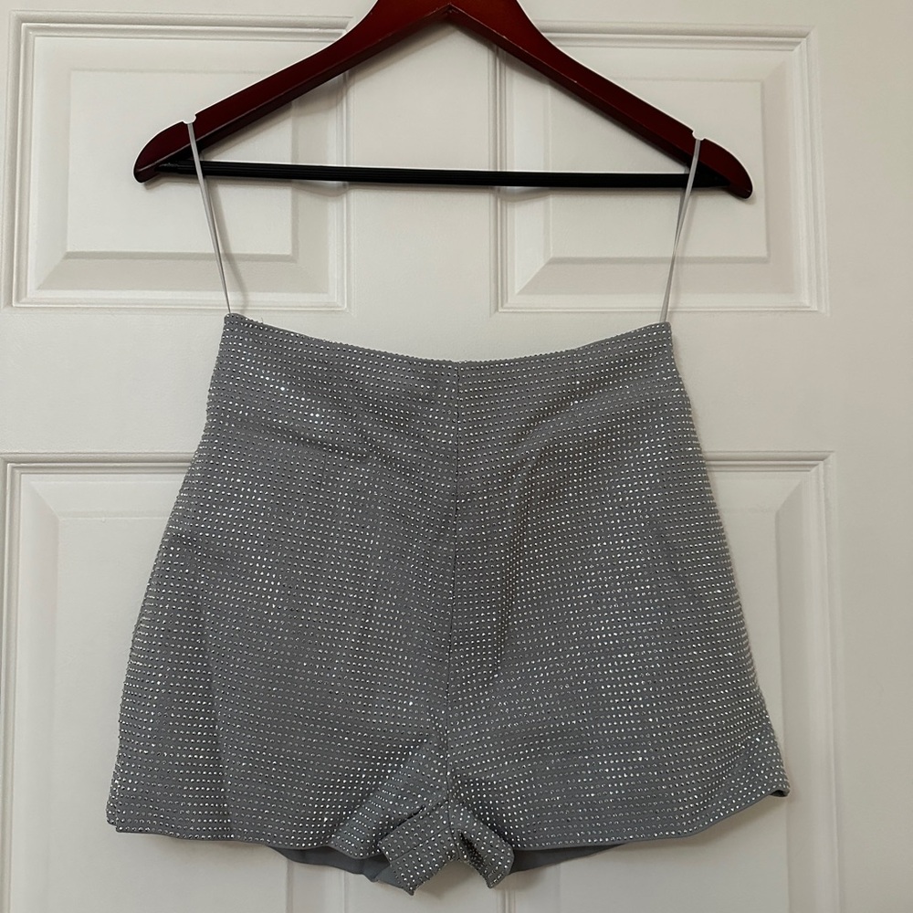 Cloud ten rhinestone shorts